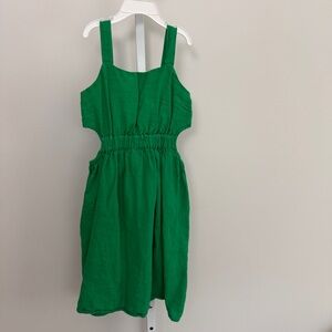 Zara Vibrant Green Kids Casual Dress size 7 122cm